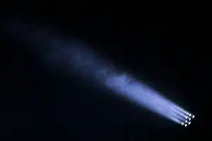 lights in dark sky