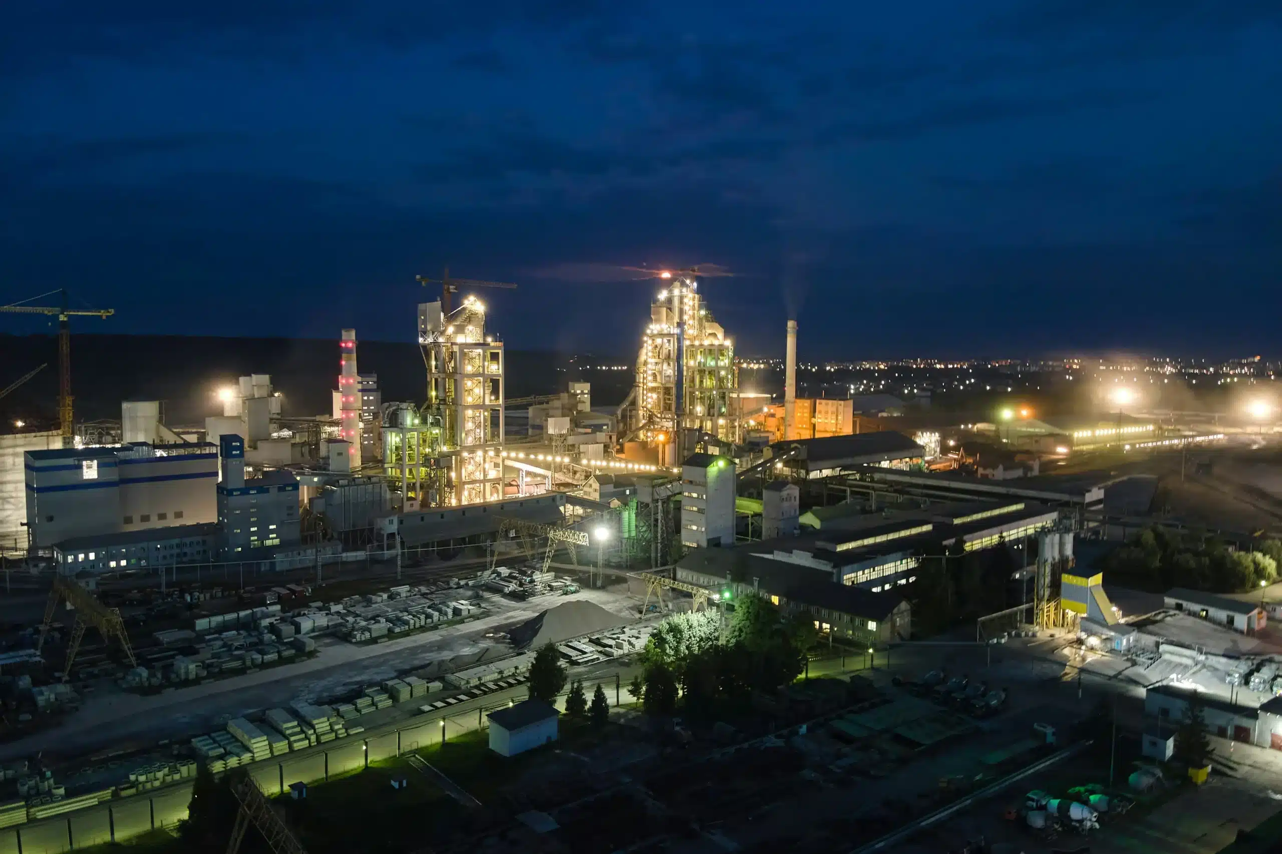 big-factory-dark-blue-sky